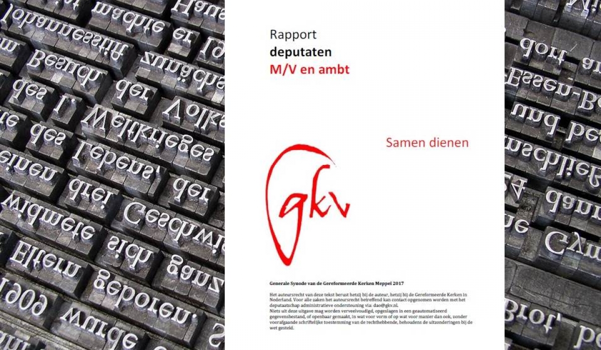 GKV - De vrouw in het ambt?